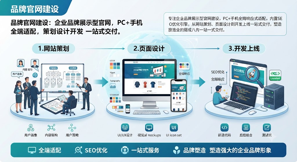 品牌官网建设